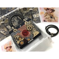 MEDIUM LADY D-LITE BAG Embroidery High