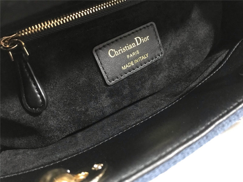 MEDIUM LADY D-LITE BAG Embroidery High