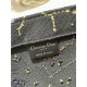 LARGE Dior BOOK TOTE Dior Pixel Zodiac Embroidery Black High