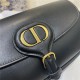 Dior BOBBY EAST-WEST BAG Box Calfskin Black High