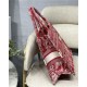 MEDIUM Dior BOOK TOTE Toile de Jouy Reverse Embroidery Red High