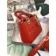 SMALL LADY Dior MY ABCDior BAG Patent Cannage Calfskin High