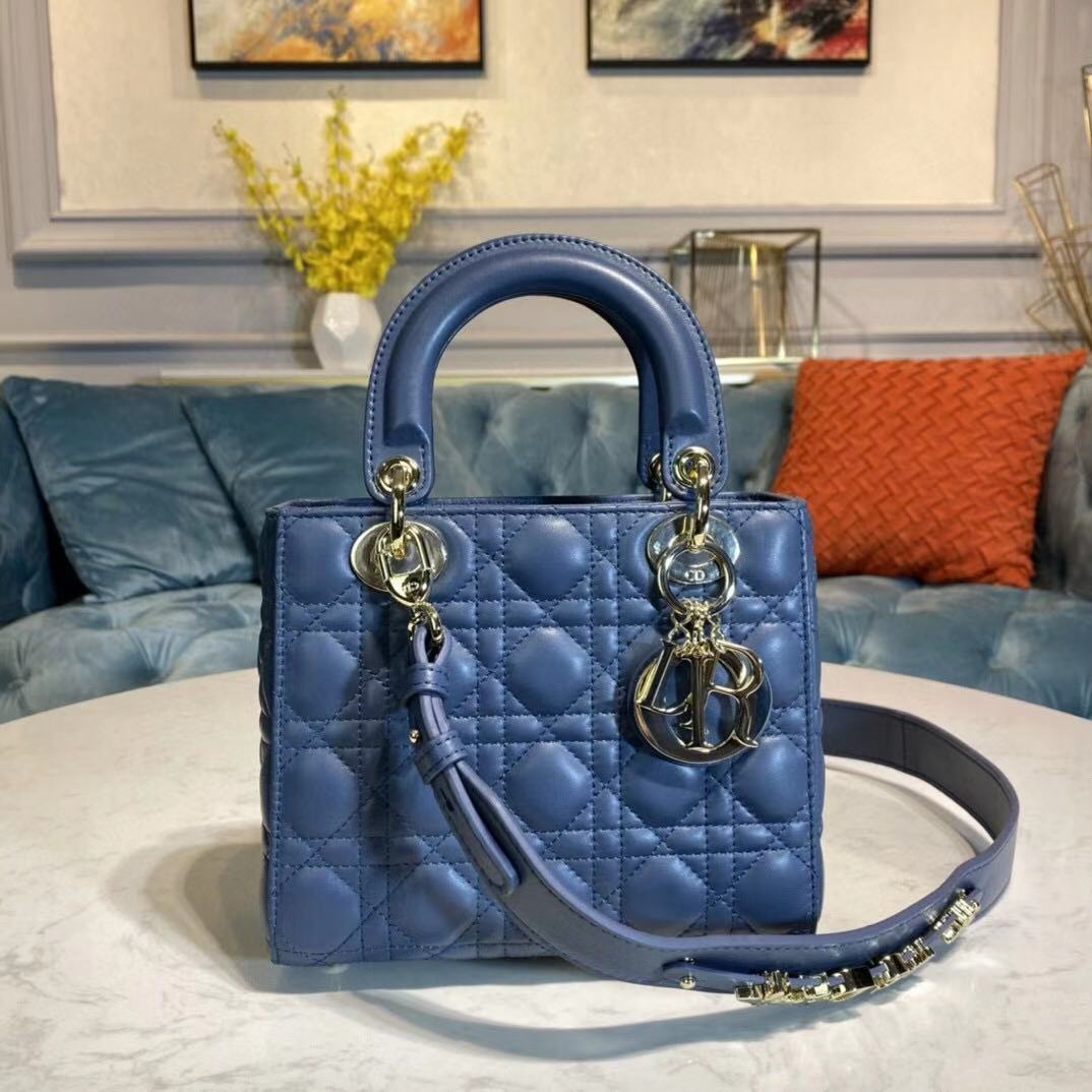 SMALL LADY Dior MY ABCDior BAG Cannage Lambskin High