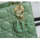 SMALL LADY Dior MY ABCDior BAG Cannage Lambskin Enamel High