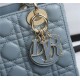 SMALL LADY Dior MY ABCDior BAG Cannage Lambskin Enamel High