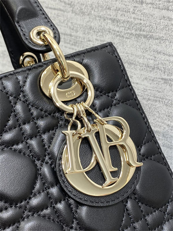 SMALL LADY Dior MY ABCDior BAG Cannage Lambskin High