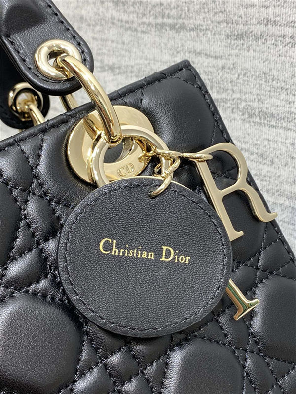 SMALL LADY Dior MY ABCDior BAG Cannage Lambskin High