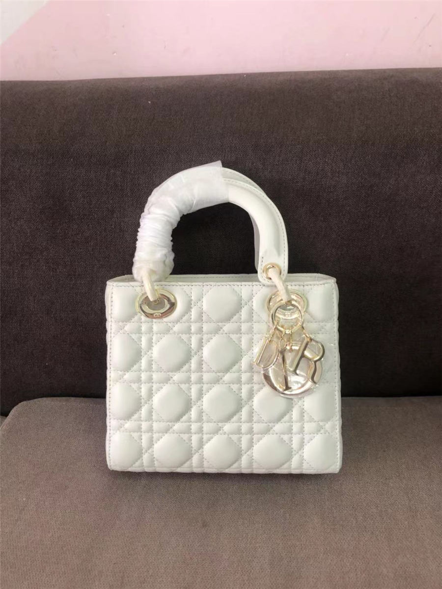 SMALL LADY Dior MY ABCDior BAG Cannage Lambskin High