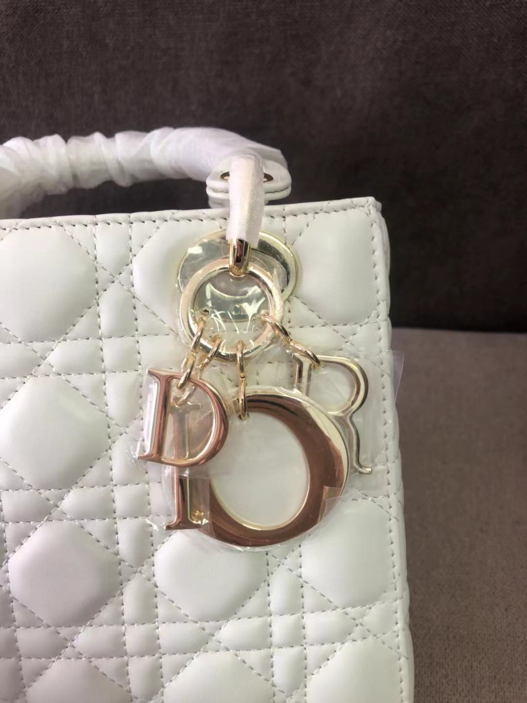 SMALL LADY Dior MY ABCDior BAG Cannage Lambskin High