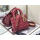 SMALL LADY Dior MY ABCDior BAG Patent Cannage Calfskin High