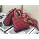 SMALL LADY Dior MY ABCDior BAG Patent Cannage Calfskin High