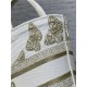 DIOR HAT BASKET BAG Butterflies Embroidery High