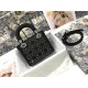 MINI LADY Dior BAG Strass Cannage Satin High