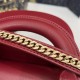 MINI LADY Dior BAG Cannage Lambskin Gold Metal Cherry High