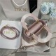 MINI LADY Dior BAG Cannage Lambskin Gold Metal Pink High