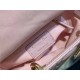 MINI LADY Dior BAG Cannage Lambskin Gold Metal Pink High