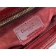 MINI LADY Dior BAG Patent Cannage Calfskin Burgundy High