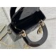 MINI LADY Dior BAG Patent Cannage Calfskin Black High