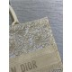 LARGE Dior BOOK TOTE D-Lace Embroidery with Macramé Effect High