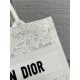 MEDIUM Dior BOOK TOTE D-Lace Embroidery with Macramé Effect High