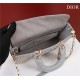 LADY D-JOY BAG MEDIUM Lucky Star Cannage Lambskin High High