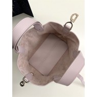 SMALL DIOR TOUJOURS BAG Macrocannage Calfskin Pale Pink High