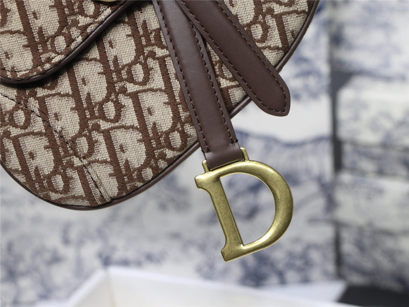 Mini SADDLE BAG Dior Oblique Jacquard High