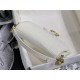 Mini SADDLE BAG Dior Oblique Jacquard White High