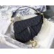 Mini SADDLE BAG Dior Oblique Jacquard Black High