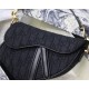 Mini SADDLE BAG Dior Oblique Jacquard Black High