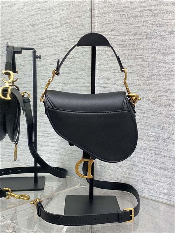 Mini SADDLE BAG Calfskin Black High