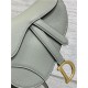 Mini SADDLE BAG Grained Calfskin Grey High