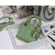 MICRO LADY Dior BAG Cannage Lambskin Green Top