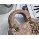 MICRO LADY Dior BAG Cannage Lambskin Nude Top