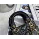 MICRO LADY Dior BAG Cannage Lambskin Black Top