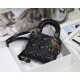 MICRO LADY Dior BAG DiorAMOUR MY ABCDior Cannage Lambskin with Heart Motif Black Top