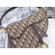 SADDLE BAG Dior Oblique Embroidery High