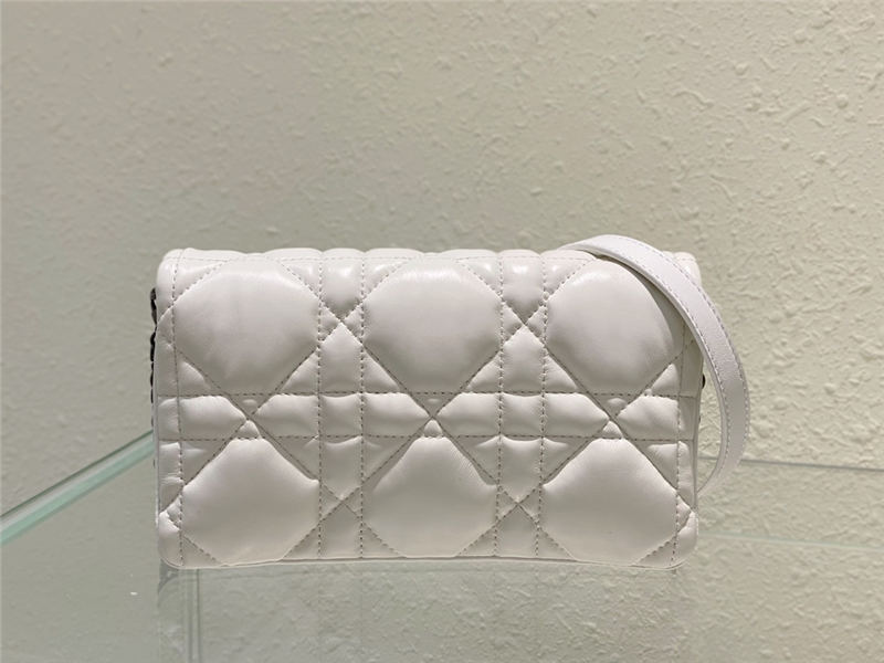 Dior CARO MACROCANNAGE POUCH Quilted Macrocannage Calfskin High