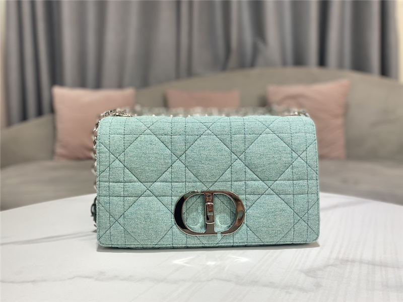 MEDIUM Dior CARO BAG Macrocannage Linen High