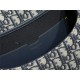 LARGE Dior BOBBY BAG Dior Oblique Jacquard with Blue Dior Oblique Embroidered Strap Blue High