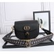 LARGE Dior BOBBY BAG Grained Calfskin with Blue Dior Oblique Embroidered Strap Black High