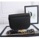 LARGE Dior BOBBY BAG Grained Calfskin with Blue Dior Oblique Embroidered Strap Black High