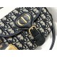 MEDIUM Dior BOBBY BAG Dior Oblique Jacquard Blue High