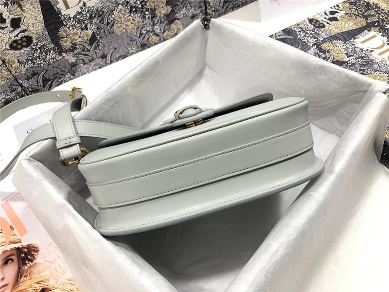 MEDIUM Dior BOBBY BAG Box Calfskin Gray High