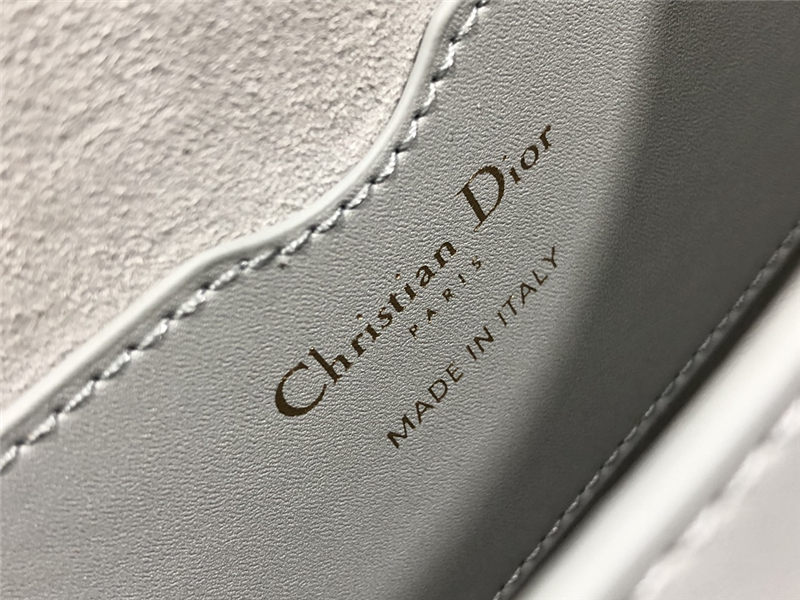 SMALL Dior BOBBY BAG Box Calfskin Gray High