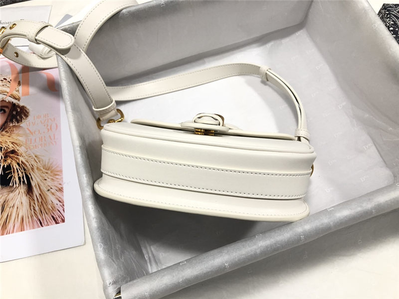 SMALL Dior BOBBY BAG Box Calfskin Latte High