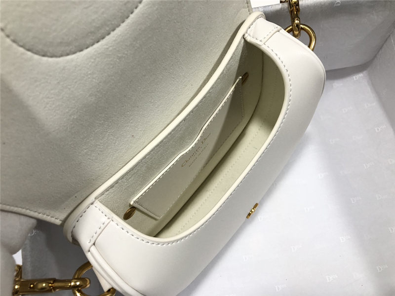 SMALL Dior BOBBY BAG Box Calfskin Latte High