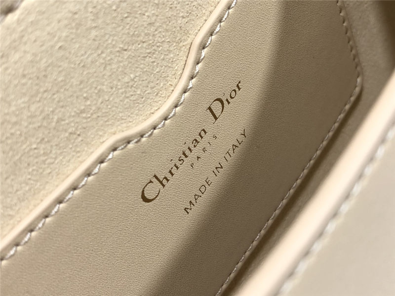 SMALL Dior BOBBY BAG Box Calfskin Beige High