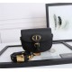 SMALL Dior BOBBY BAG Grained Calfskin Black High