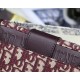 30 MONTAIGNE BOX BAG Dior Oblique Jacquard Burgundy High